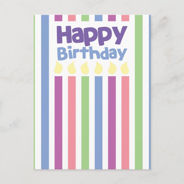 Bonne carte de bande d'anniversaire (Devant)