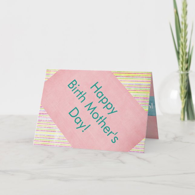 Bonne carte de fête des mères de naissance avec am (Devant)