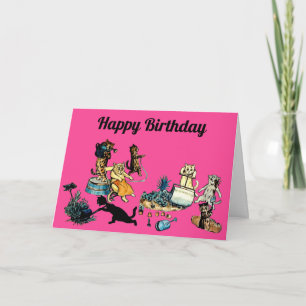 Bonne carte de jardinage d'anniversaire