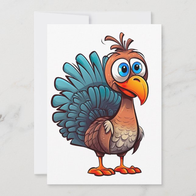 Bonne carte de la fête de la Turquie (Devant)