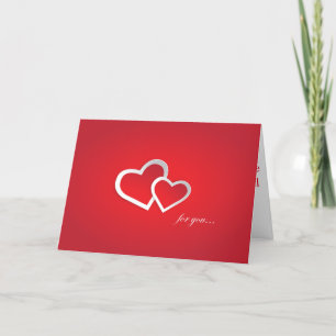 Bonne carte de la Saint Valentin