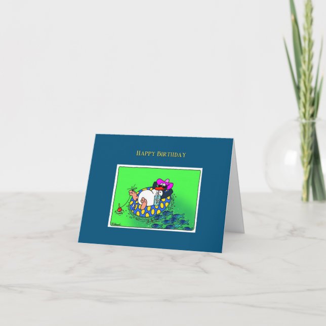 Bonne carte de manchot d'anniversaire (Devant)