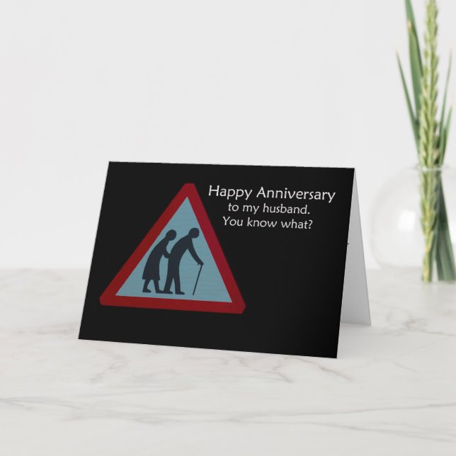 Bonne carte de mari pour l'anniversaire (Devant)
