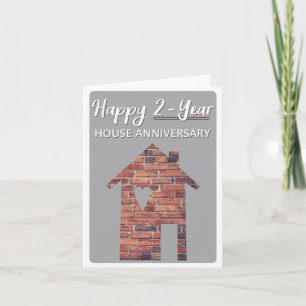 Bonne carte de ménage de 2 ans
