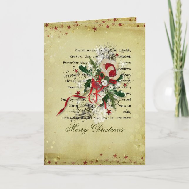 Bonne carte de Noël (Devant)