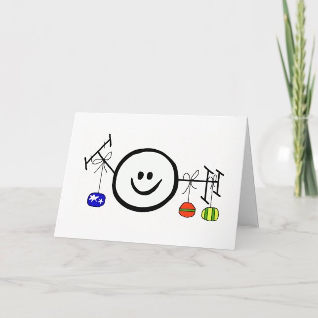 Bonne carte de Noël de jambon par Brownielocks (Devant)