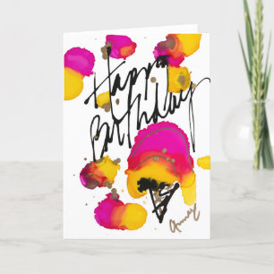 Bonne carte de note vierge de Lovitude Cone Annive