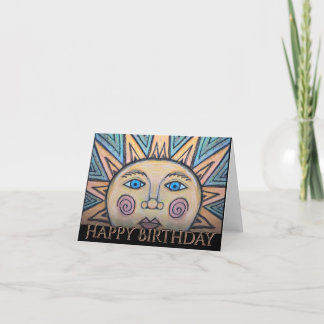 Bonne carte de paix d'anniversaire