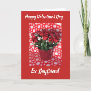 Bonne carte de petit ami pour la Saint-Valentin