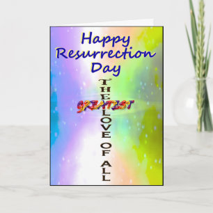 Bonne carte de résurrection