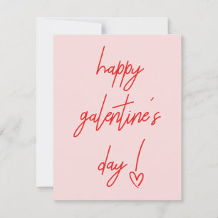 Bonne carte de Saint-Valentin de Galentine