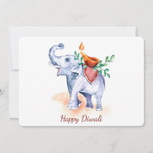 Bonne carte de vacances Diwali