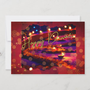 Bonne carte de vacances Diwali