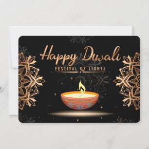 Bonne carte de vacances Diwali