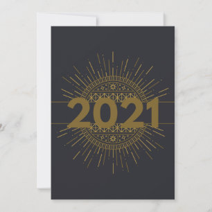 Bonne carte de vacances du Nouvel An