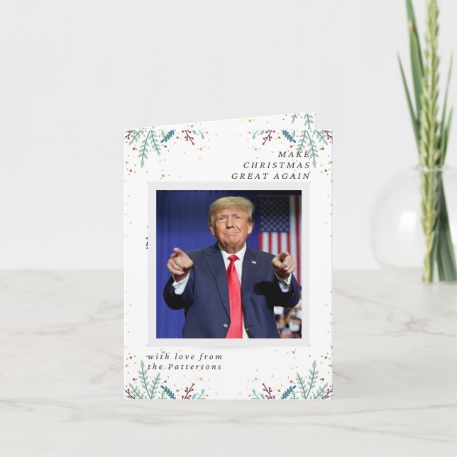 Bonne Carte de vacances, Rendre Noël magnifique (Devant)