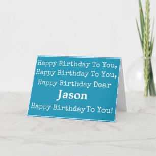 Bonne carte de voeux Anniversaire