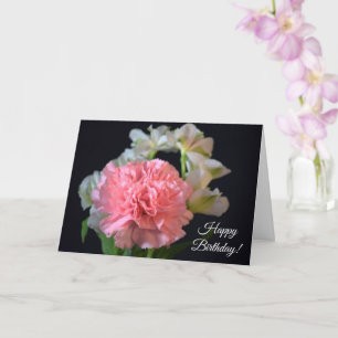 Bonne carte de voeux Anniversaire rose