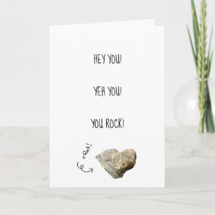 Bonne carte de voeux Anniversaire Vous Rock