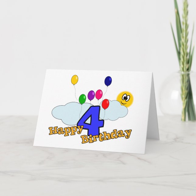 Bonne carte de voeux d'anniversaire (Devant)