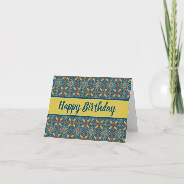Bonne carte de voeux d'anniversaire (Devant)