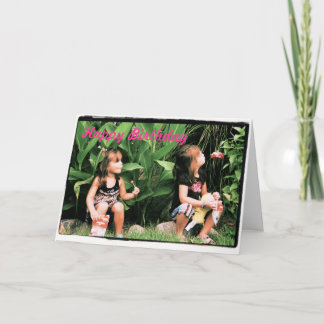 Bonne carte de voeux d'anniversaire