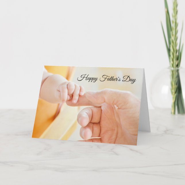 Bonne carte de voeux de Fête des pères (Devant)