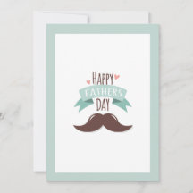Bonne carte de voeux de Fête des pères