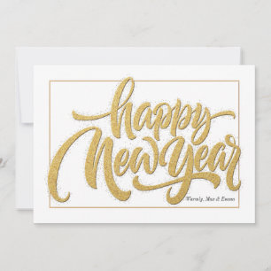 Bonne carte de voeux du Nouvel An