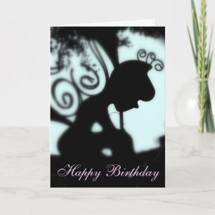 Bonne carte de voeux fête d'anniversaire