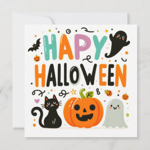 Bonne Carte de voeux Halloween