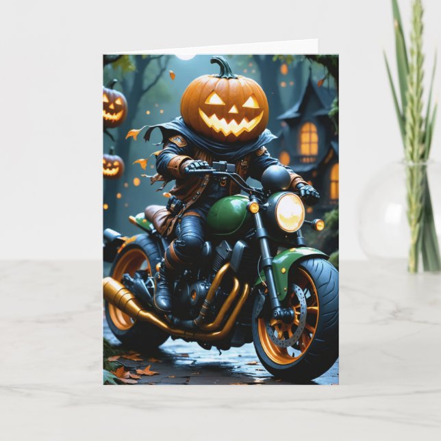 Bonne carte de voeux Halloween (Devant)