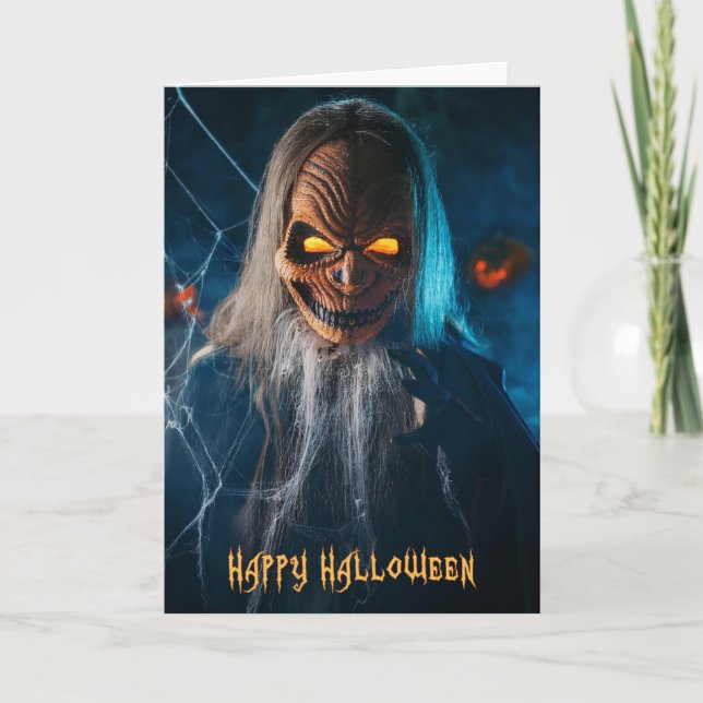 Bonne carte de voeux Halloween (Devant)