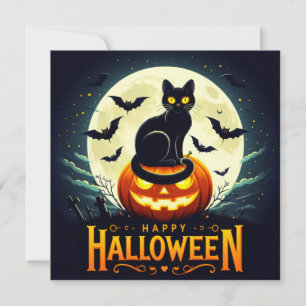 Bonne Carte de voeux Halloween