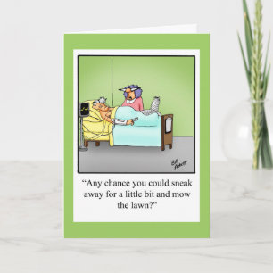 Bonne carte de voeux Humour
