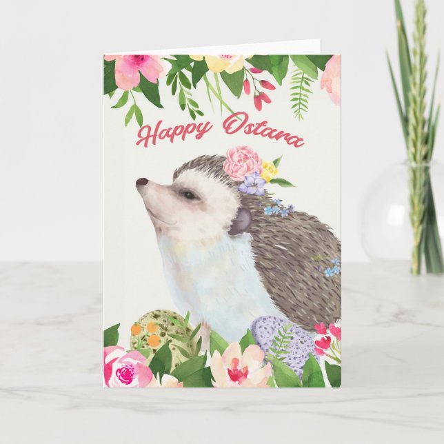 Bonne carte de voeux Ostara (Devant)