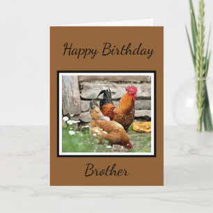Bonne carte de voeux pour frère d'anniversaire/int