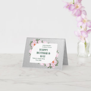 Bonne carte de voeux pour la fête des mères