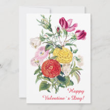 Bonne carte de voeux pour la Saint-Valentin