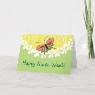 Bonne carte de voeux pour la semaine des infirmièr