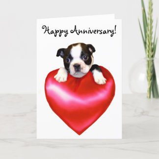 Bonne carte de voeux pour l'anniversaire de Boston