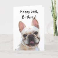 Bonne carte de voeux pour l'anniversaire du French