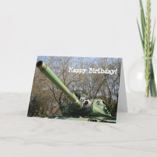 Bonne carte de voeux pour le char d'armée d'annive