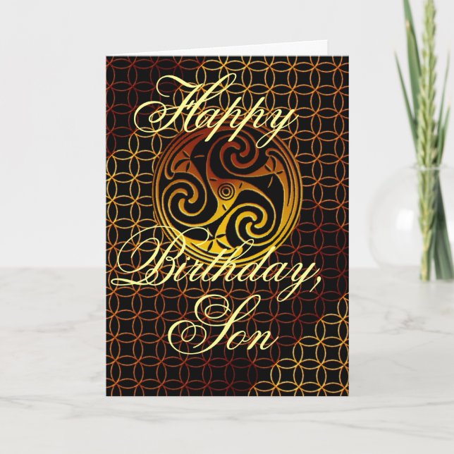 Bonne carte de voeux pour son anniversaire (Devant)