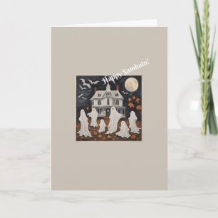 Bonne carte de voeux Samhain