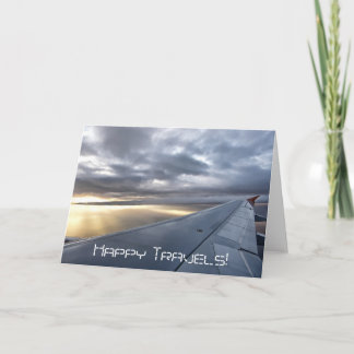 Bonne carte de voeux voyage