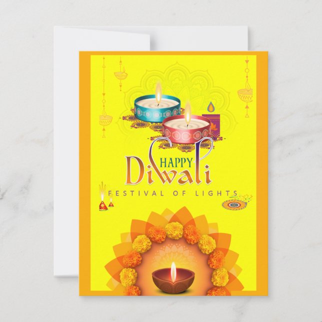 Bonne carte Diwali (Devant)