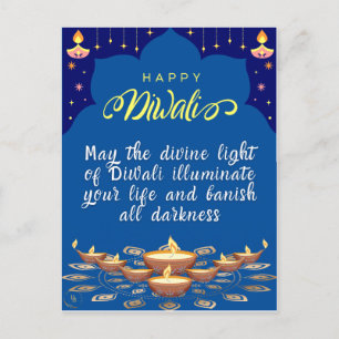 Bonne carte Diwali Post