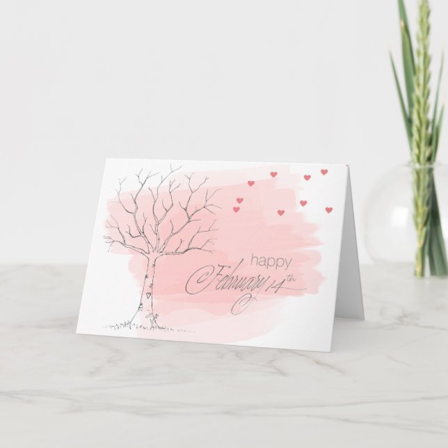 Bonne carte du 14 février (Devant)