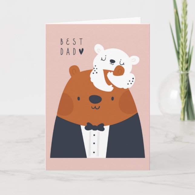 Bonne carte Fête des pères (Devant)